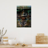 ロックされたブロック ポスター (キッチン)