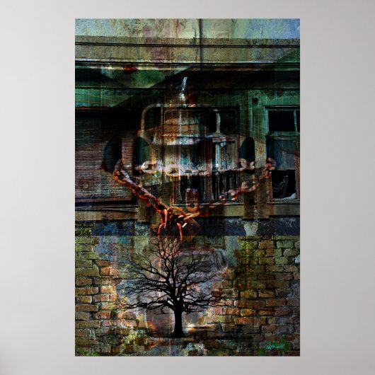 ロックされたブロック ポスター (正面)