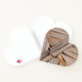 ロックされた木製ドア ノートブック (内部)