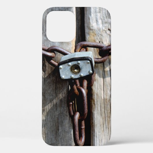 ロックされた木製ドア Case-Mate iPhoneケース (裏面)