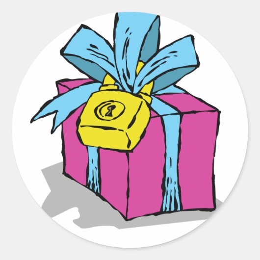 ロックされた現在のシール ラウンドシール (正面)