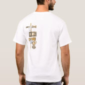 ロックされた Tシャツ (裏面)