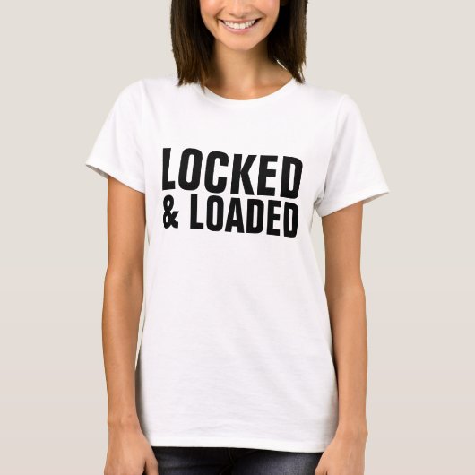 ロックされたTシャツ Tシャツ (正面)