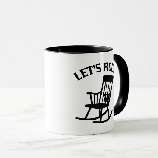 ロックしよう！ マグカップ (正面右)