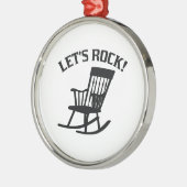 ロックしよう! メタルオーナメント (左)