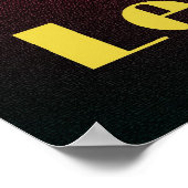 ロックしよう！36 x 24ポスター ポスター (角)