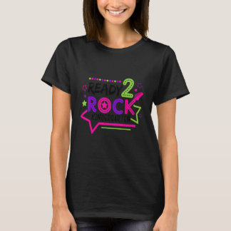 ロックする準備はできてる 幼稚園の先生 バックトゥスクール Tシャツ