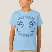 ロックだぜ！ (3) Tシャツ (正面)