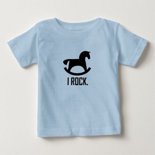 ロックだね ベビーTシャツ (正面)