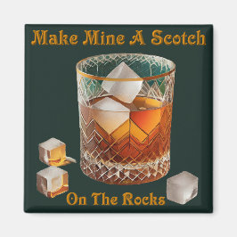 ロックでスコッチを一杯 マグネット