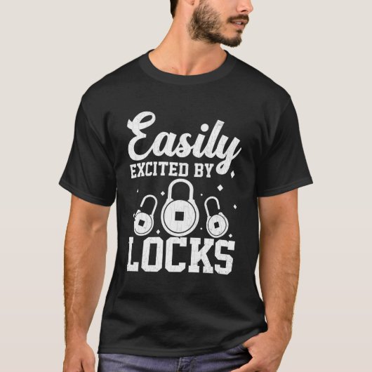 ロックで簡単に興奮ロックスミスLoc Tシャツ (正面)