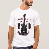 ロックとタコス Tシャツ (正面)