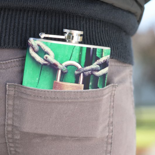 ロックとチェーンフラスコ フラスク (インサイチュ)