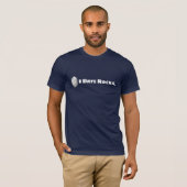 ロックとデート - 地質年代学者 Tシャツ (正面フル)