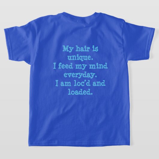 ロックとロード Tシャツ (レイダウン裏面)