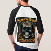 『ロックと反乱転がスカルTシャツ』 Tシャツ (裏面)