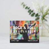 ロックと転が革命 ポストカード (スタンド正面)