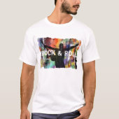 ロックと転が革命 Tシャツ (正面)