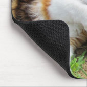 ロックな猫のエサ マウスパッド (コーナー)
