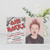 ロックな風景の写真付き 招待状 (スタンド正面)