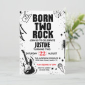 ロックに生まれて 二歳の誕生日パーティー 招待状 (スタンド正面)