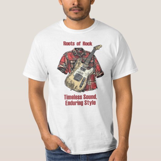 ロックのルーツ Tシャツ (正面)