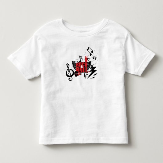ロックの本質: 究極のロックンロール トドラーTシャツ (正面)