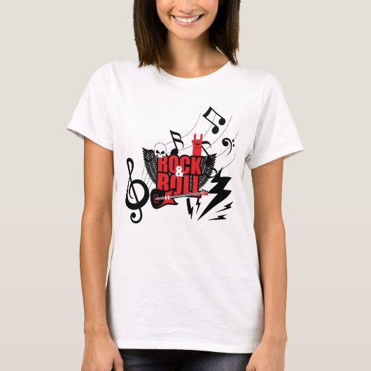 ロックの本質: 究極のロックンロール Tシャツ (正面)