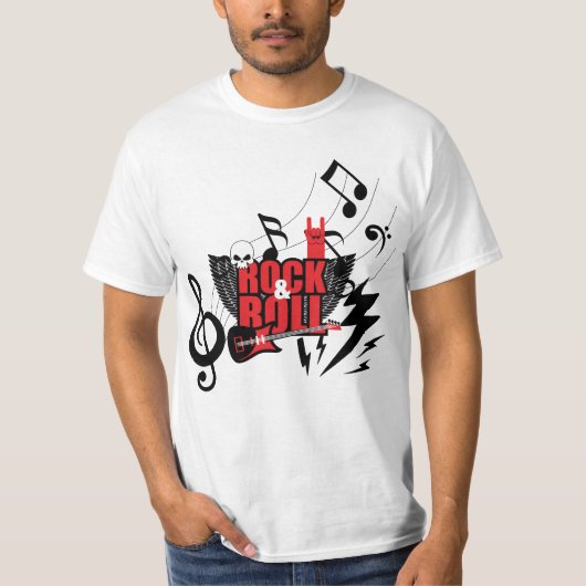 ロックの本質: 究極のロックンロール Tシャツ (正面)