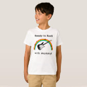 ロックの準備OK オリジナルキッズTシャツ Tシャツ (正面フル)