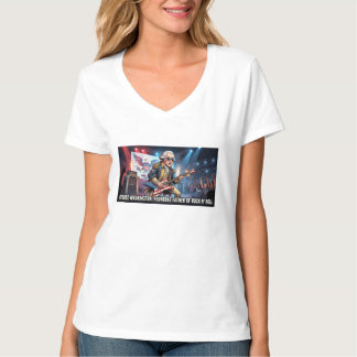 ロックの開祖 ジョージ・ワシントン Tシャツ