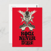 ロックは決して死なない！ ポストカード (正面/裏面)