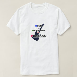 ロックは自由 Tシャツ