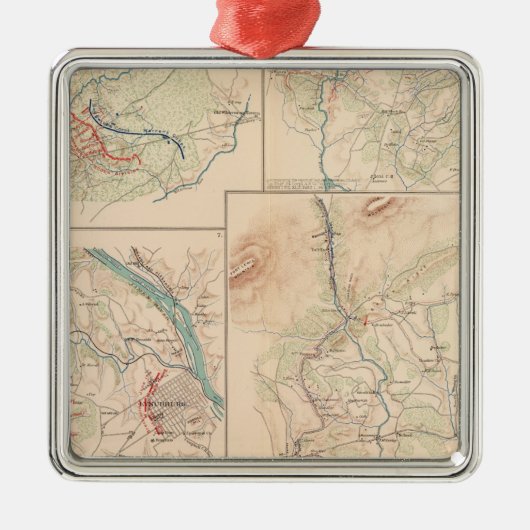 ロックぶら下がったモノカシー メタルオーナメント (正面)