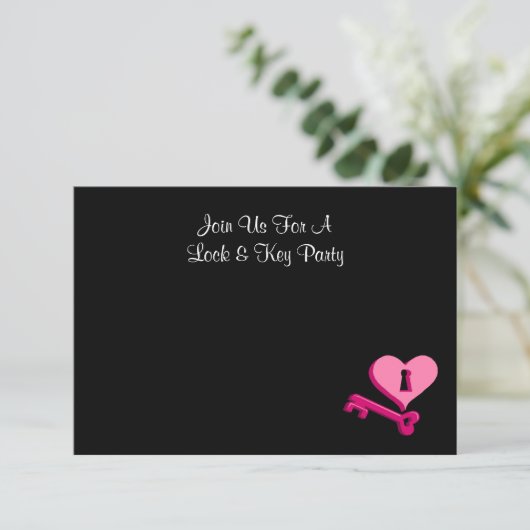 ロックを選抜しましたり及びデートすることの日付のパーティの招待状を調整します 招待状 (スタンド正面)