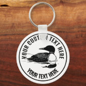 ロックアイコンのロゴカスタムキーチェーン キーホルダー (正面)