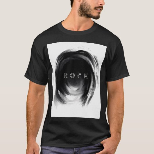 ロックアイコン Tシャツ (正面)