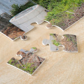 ロックアイランドライトハウスニューヨークジグソーパズル ジグソーパズル (側面)