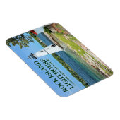 ロックアイランドライトハウスニューヨークフレックスマグネット マグネット (右側)