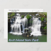 ロックアイランド州パークテネシー:素晴らし秋 ポストカード (正面/裏面)