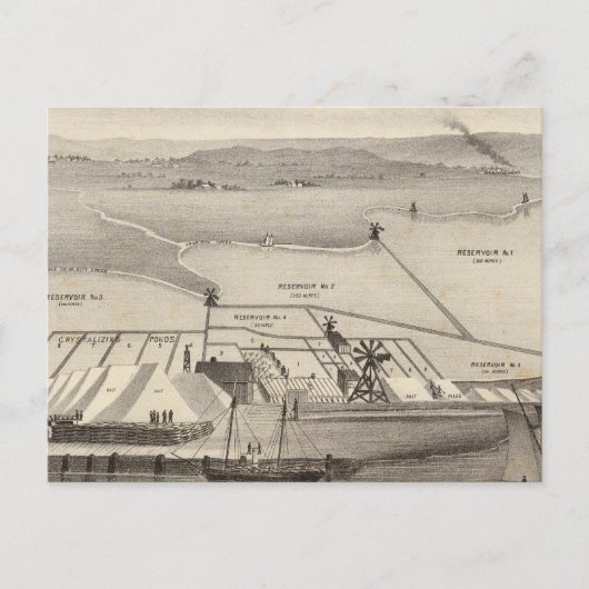 ロックアイランド製塩工場 ポストカード (正面)