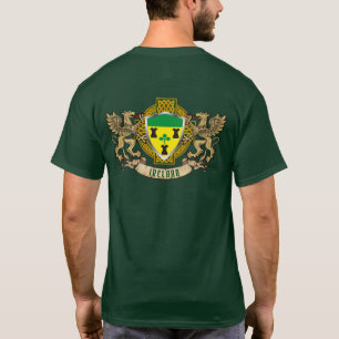 ロックアイリッシュシールド&グリフィンパーソナライズされた Tシャツ