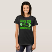 ロックアウトオンSt patricks day Tシャツ (正面フル)