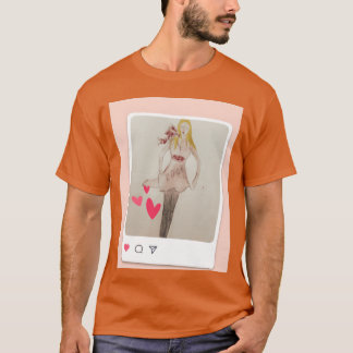 ロックアクションガール Tシャツ
