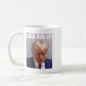 ロックアップドナルドトランプMag T SアンチトランプG コーヒーマグカップ (左)