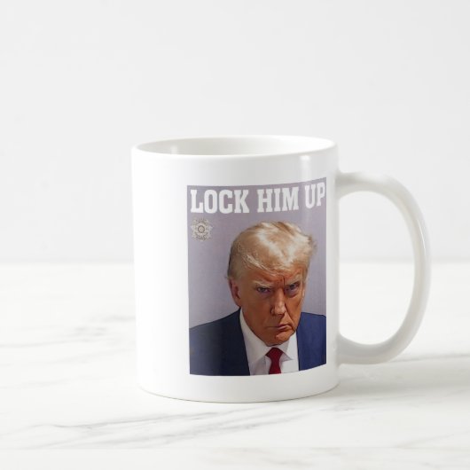 ロックアップドナルドトランプMag T SアンチトランプG コーヒーマグカップ (右)