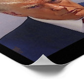 ロックアップドナルドトランプMag T SアンチトランプG ポスター (角)