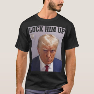 ロックアップドナルドトランプMag T SアンチトランプG Tシャツ