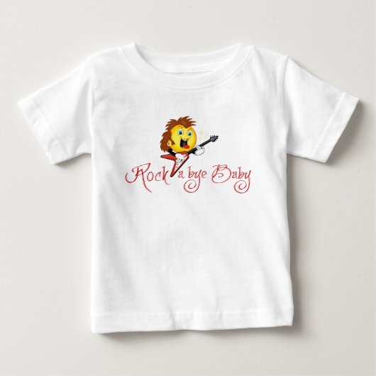 ロックアバイベビー ベビーTシャツ (正面)