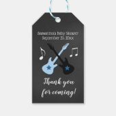 ロックアバイロックスターベビーシャワーギフトラベル ギフトタグ (正面)